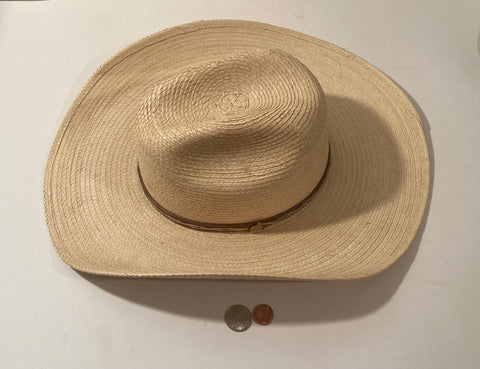Vintage Cowboy Hat, Alamo Hat, Iron Weave, Self Conforming, Size L, Quality, Cowboy, Western Wear, Rancher, Sun Shade, Very Nice Hat,