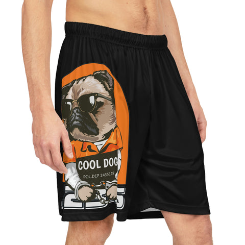 Cool Dog Basketball Shorts POD