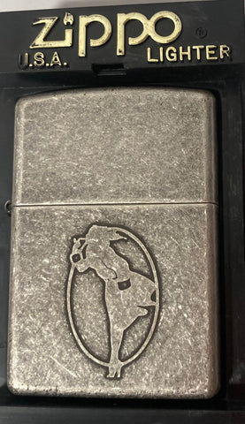 Vintage Metal Zippo, Antique Silver Place, Nice Design, Zippo, Made in USA, Cigarettes, More, Free Shipping in the U.S.