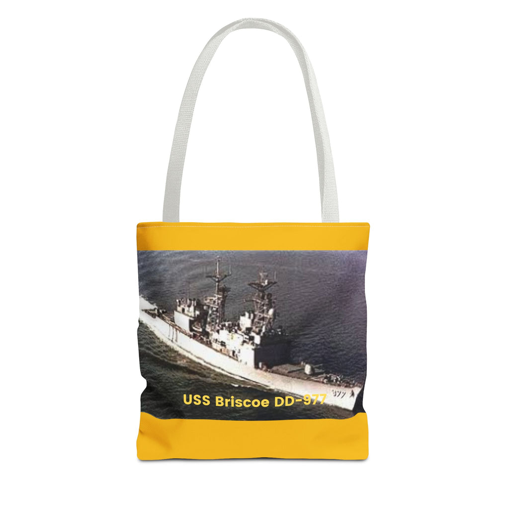 USS Briscoe DD-977 Navy POD Smileandlaughtees Tote Bag (AOP)