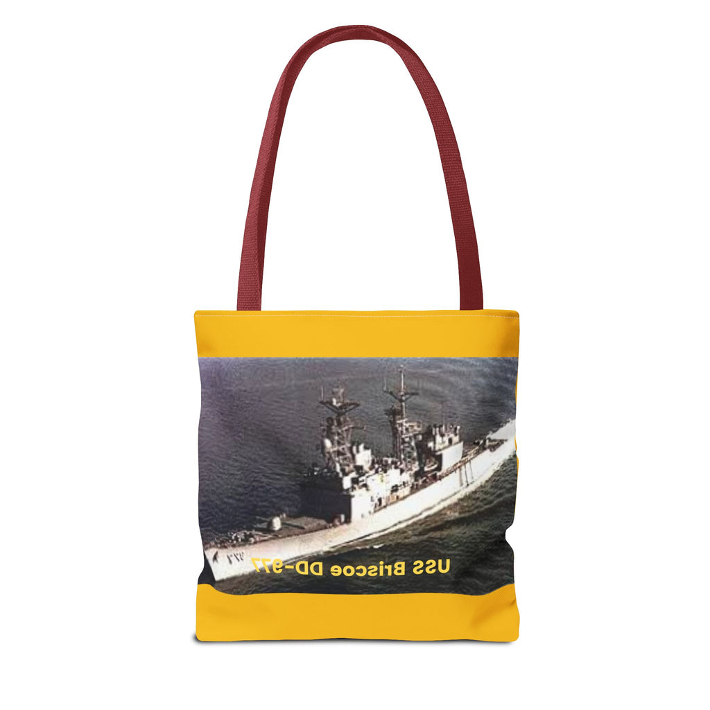 USS Briscoe DD-977 Navy POD Smileandlaughtees Tote Bag (AOP)