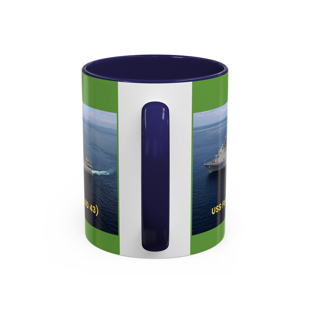 USS Fort McHenry (LSD 43) Navy POD Smileandlaughtees Accent Coffee Mug (11, 15oz)