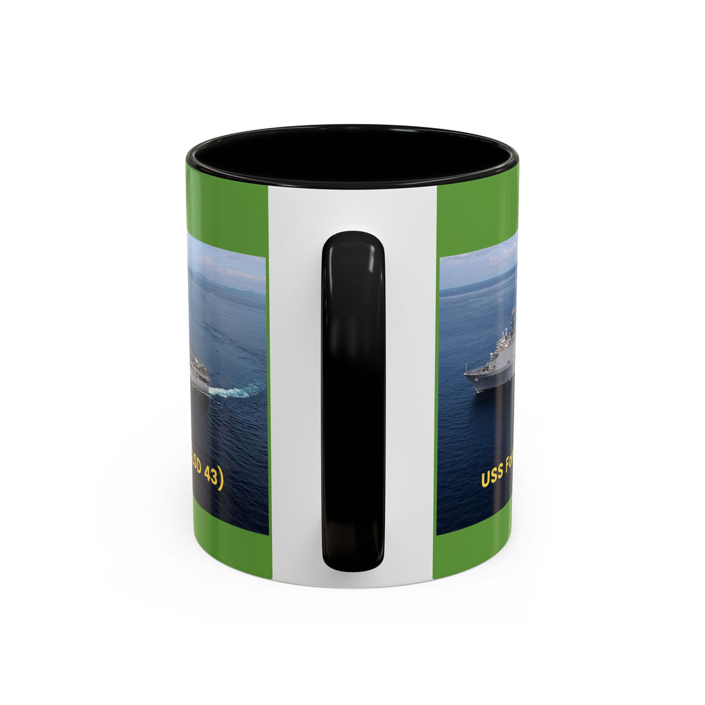 USS Fort McHenry (LSD 43) Navy POD Smileandlaughtees Accent Coffee Mug (11, 15oz)