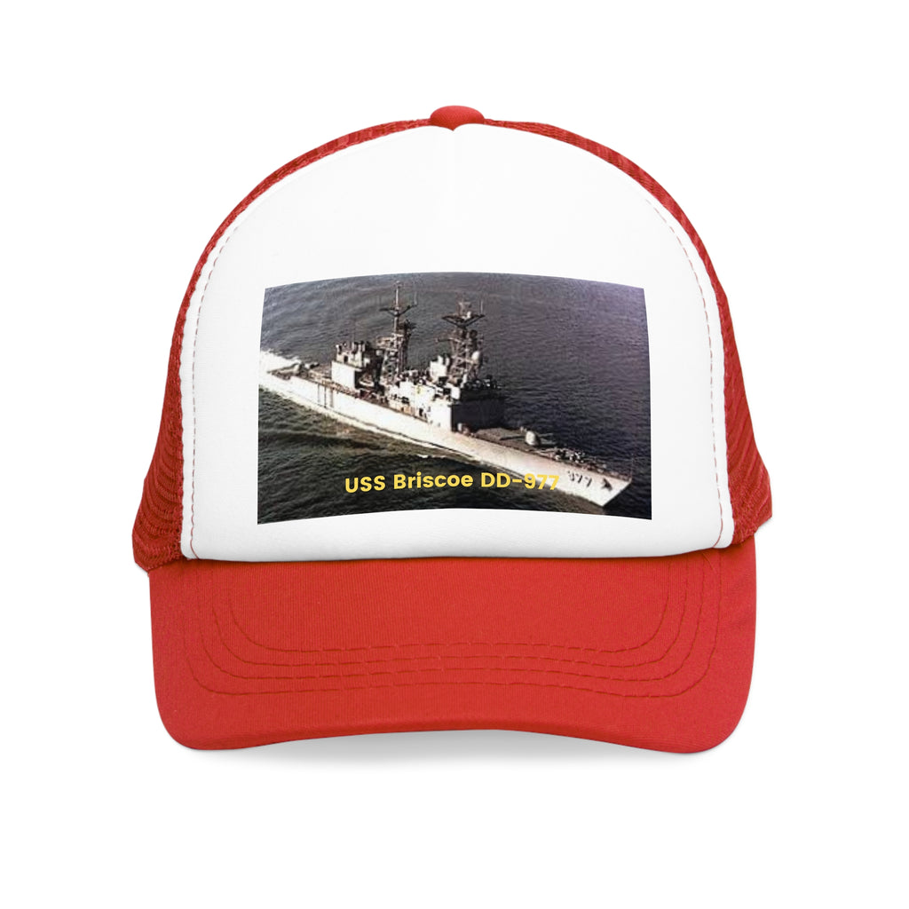 USS Briscoe DD-977 Navy POD Smileandlaughtees Mesh Cap