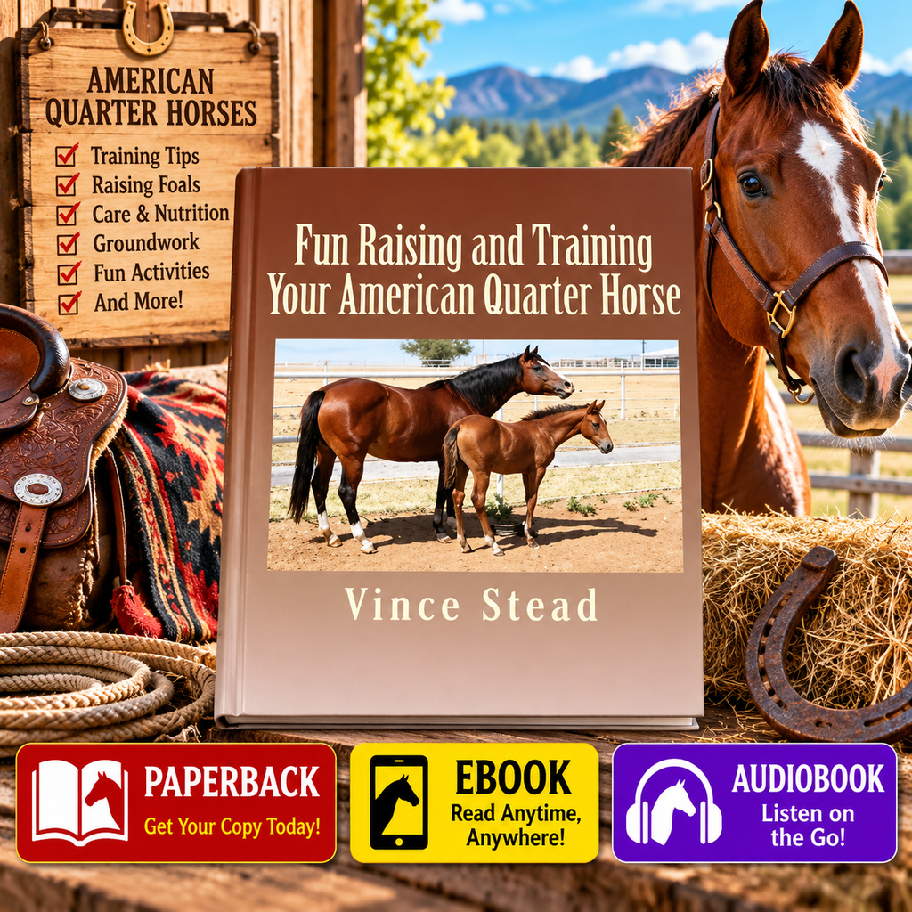 🐴😂 **AMERICAN QUARTER HORSES: FOUR LEGS, A BIG HEART, AND SOMETIMES A MIND OF