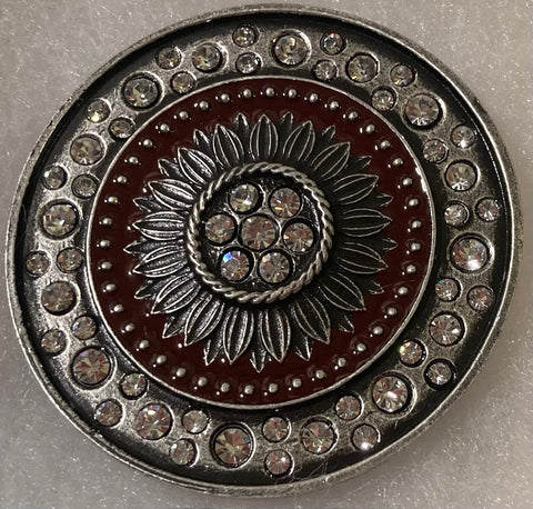 Vintage Metal Belt Buckle, Nice Sparkly Design, Montana Silversmiths, Nice Western