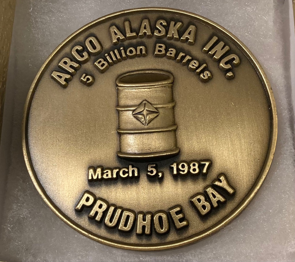 Vintage 1987 Arco Alaska, Inc, 5 Billion Barrels, Standard Alaska Production Company