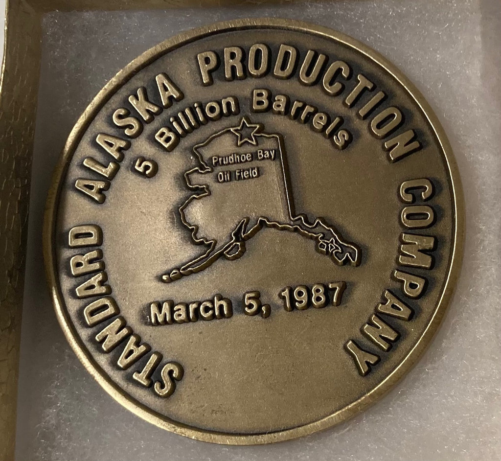 Vintage 1987 Arco Alaska, Inc, 5 Billion Barrels, Standard Alaska Production Company