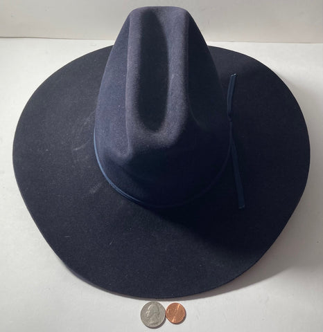 Vintage Cowboy Hat, Resistol, Made in Texas, Self Conforming, Size 6 5/8, Quality, Long Oval, Cowboy, Western Wear, Rancher, Sun Shade, 4 XXXX Beaver, Very Nice Hat