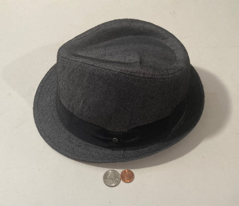 Vintage Grey and Black Stetson Fedora Style Hat, Quality, All American, Size Large/Extra Large, Quality, Cowboy, Western Wear, Rancher, Sun Shade, Very Nice Hat