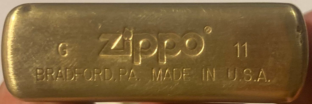 Metal Zippo Lighter, U.S.S. Harry S. Truman CVN-75, Navy, Command Lighter, Officers