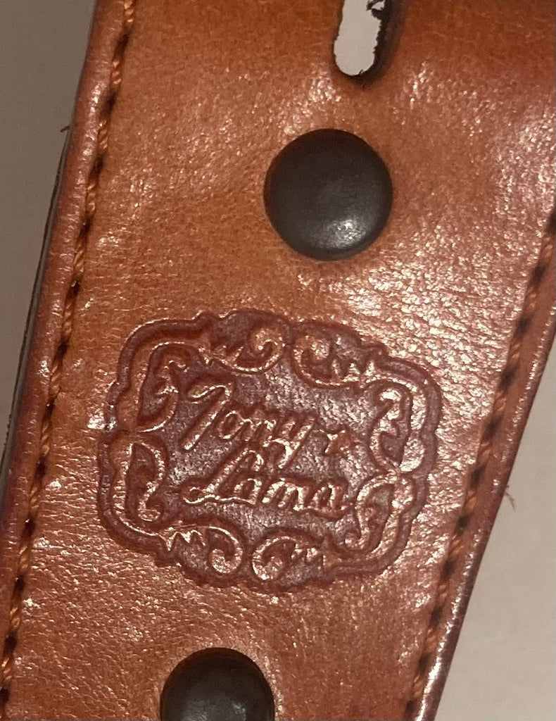Vintage Leather Belt, Tony Lama, Really Nice Leather, Heavy Duty, Quality, Size 28 to 32 Country and Western, Western Wear, Heavy Duty, Nice, Quality, Unique, Fashion