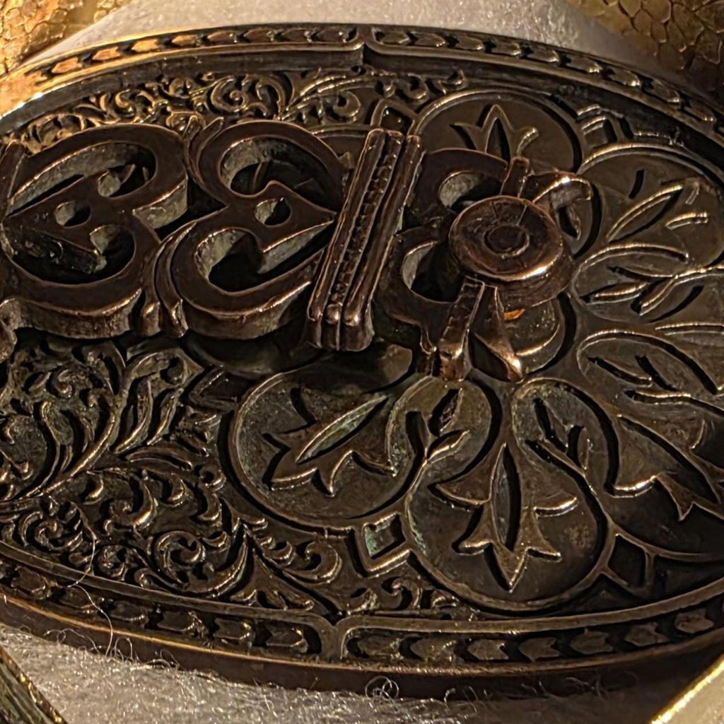 Vintage Metal Belt Buckle, Boot Spur, Cowboy, The Conquistador, Nice Western Design