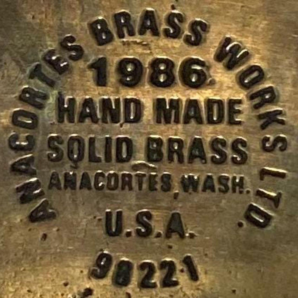 Vintage 1986 Metal Belt Buckle, Brass, 86 Sealift, Tacoma, Washington, Central Gas Facility, Oil, Energy, Gas, 3" x 2 1/2", Cowboy Style