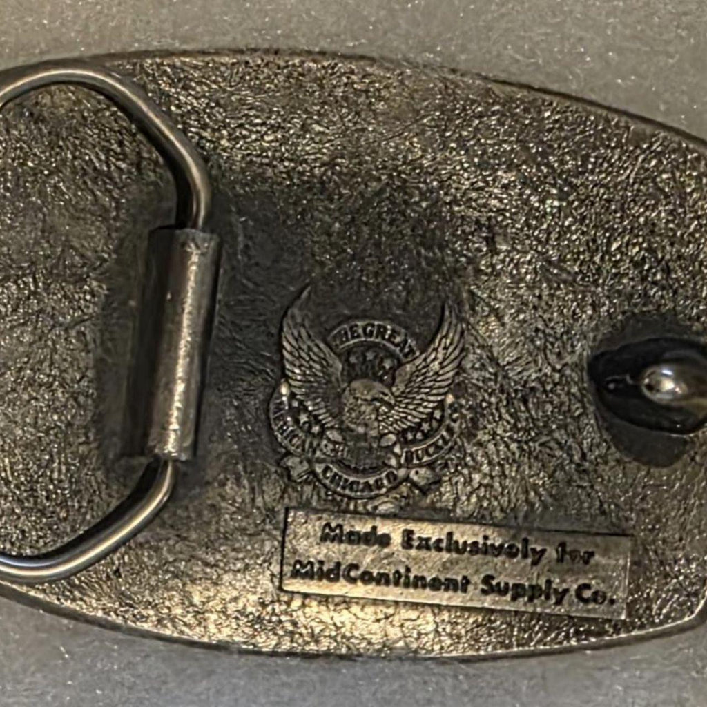 Vintage Metal Belt Buckle, Nice MidContinent, Telecommunications, Internet, More, Nice Western Style Design