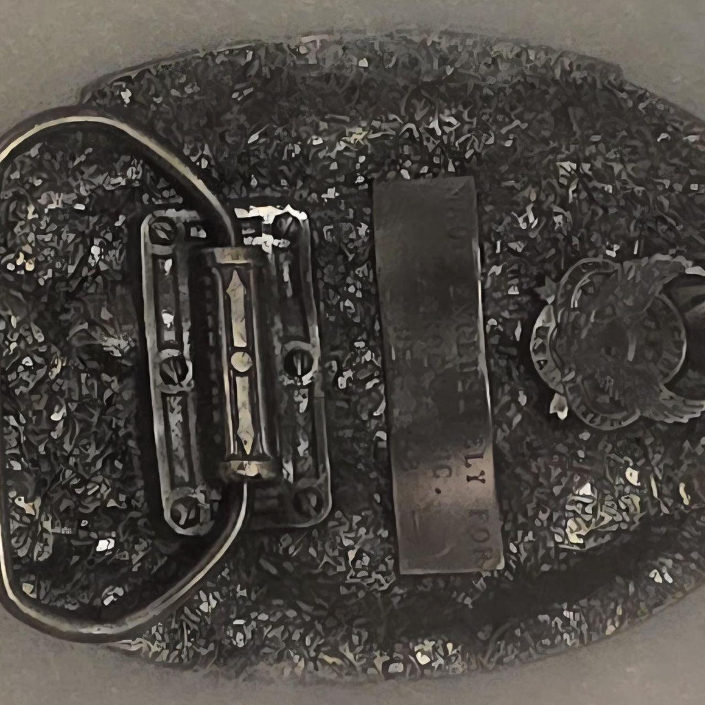 Vintage 1988 Metal Belt Buckle, Tamrock, Through the Rock, Oil Drilling, Energy, Construction, Nice Western Style Design