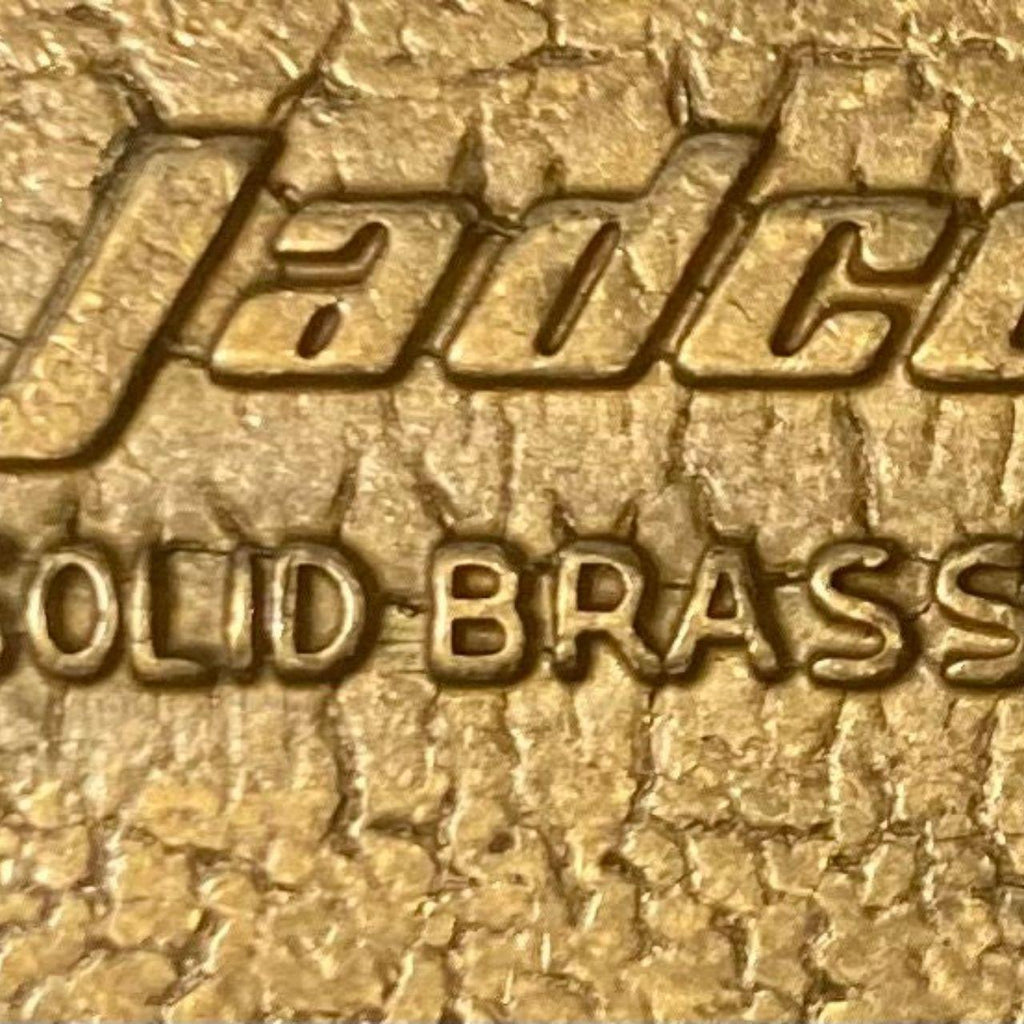 Vintage Metal Belt Buckle, Brass, Top Brass in Welding, Victor, ARC, Tig, Mig, Pipe, High Tech Welding, 3 1/2" x 2 1/2", Heavy Duty