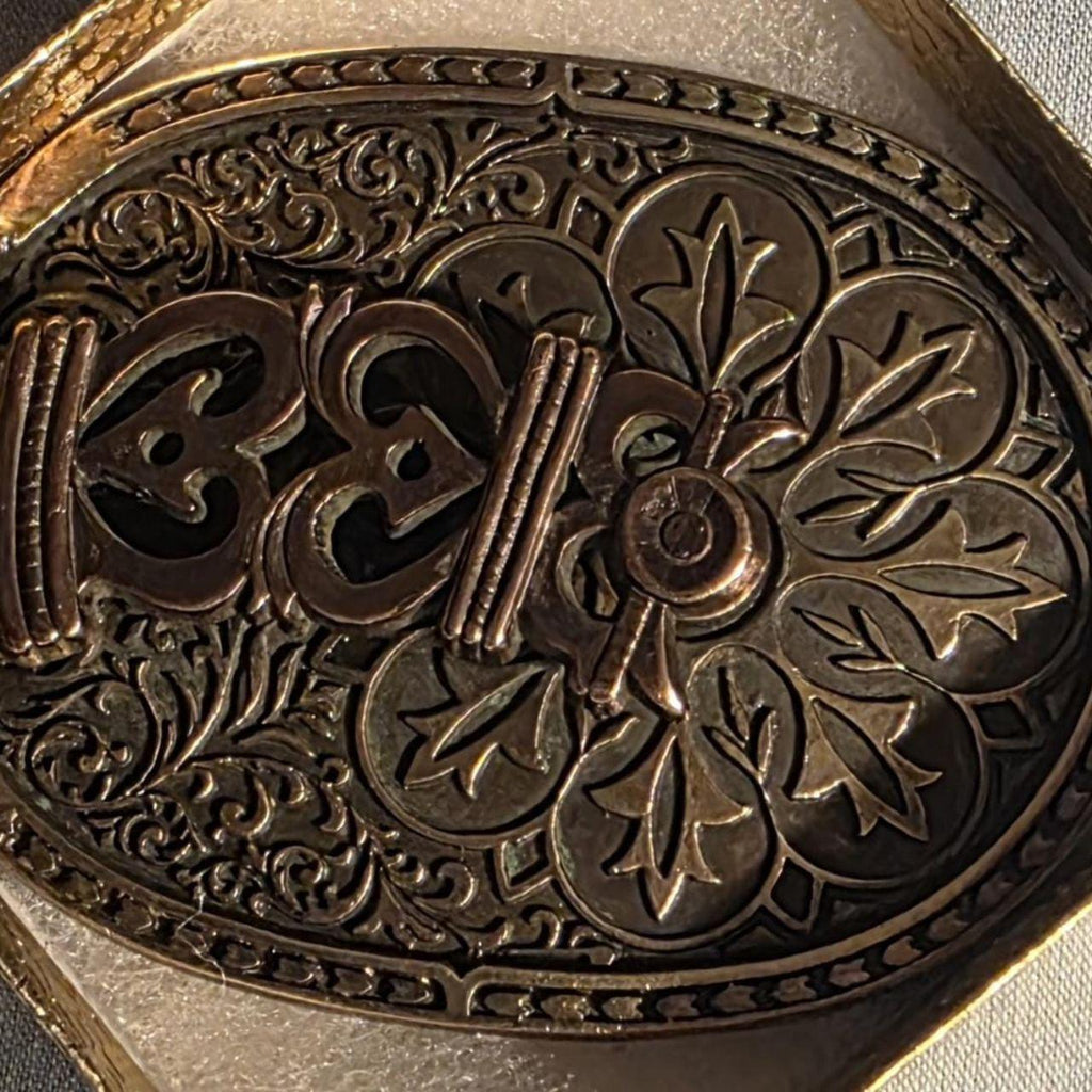 Vintage Metal Belt Buckle, Boot Spur, Cowboy, The Conquistador, Nice Western Design