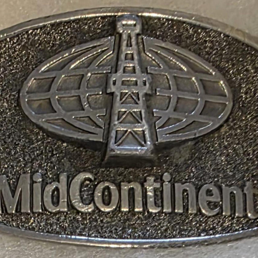 Vintage Metal Belt Buckle, Nice MidContinent, Telecommunications, Internet, More, Nice Western Style Design