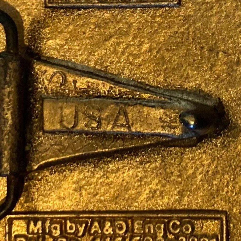 Vintage Metal Belt Buckle, Brass, Pleasant Hill Supreme Court, Law, Judges, Lawyers, Attorneys, Para Legals, Nice Design