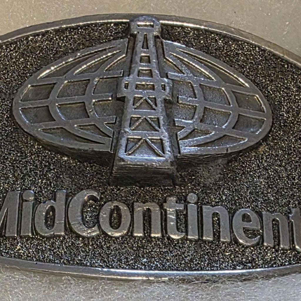 Vintage Metal Belt Buckle, Nice MidContinent, Telecommunications, Internet, More, Nice Western Style Design