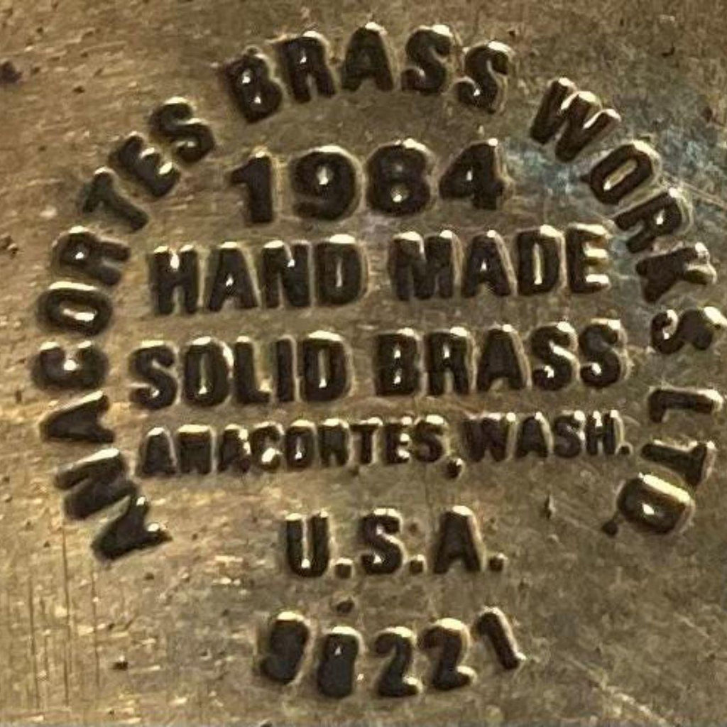 Vintage 1984 Metal Belt Buckle, Brass, Prudhoe Bay Waterflood, STP, On Line, Ahead of Time, Oil Recovery, 3 1/2" x 2 1/2", Cowboy Style