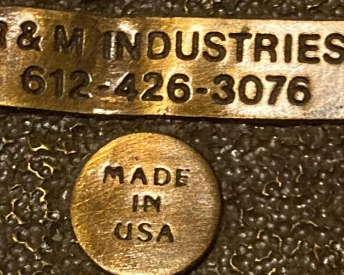 Vintage Metal Belt Buckle, Brass, Post Office, Mail Man, United States Postal Service, Letters, U.S. Mail, Workers Union, Greenacres
