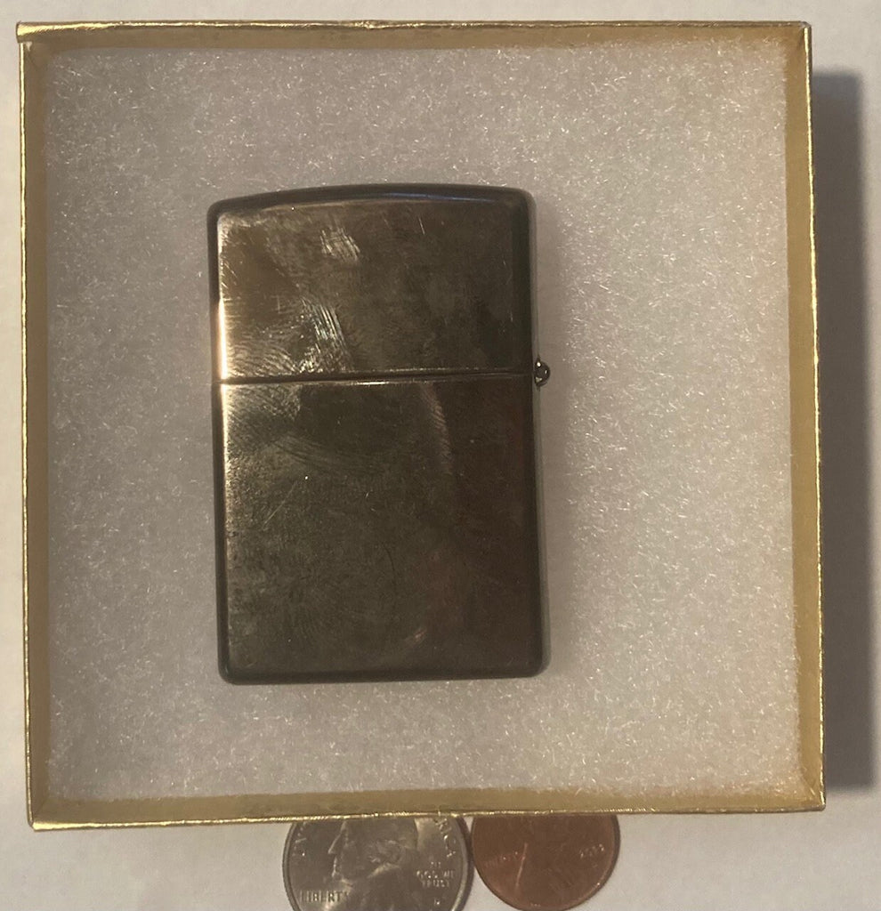 Vintage Metal Zippo, U.S.S. Roosevelt DDG-80, Destroyer Ship, Navy, Command Lighter, Zippo, Made in USA, Cigarettes