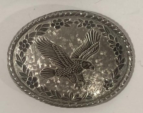 Vintage Metal Belt Buckle, Flying Eagle Silver , Nice Design, Standard Size, Heavy Duty, Quality, Thick Metal, For Belts, Fashion,