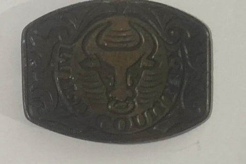 Vintage Metal Belt Buckle, Avon Wild Country, Nice Design, Standard Size, Heavy Duty, Quality, Thick Metal, For Belts, Fashion,