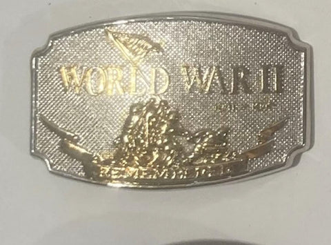 Vintage Metal Belt Buckle,World War II, Nice Design, Standard Size, Heavy Duty, Quality, Thick Metal, For Belts, Fashion,