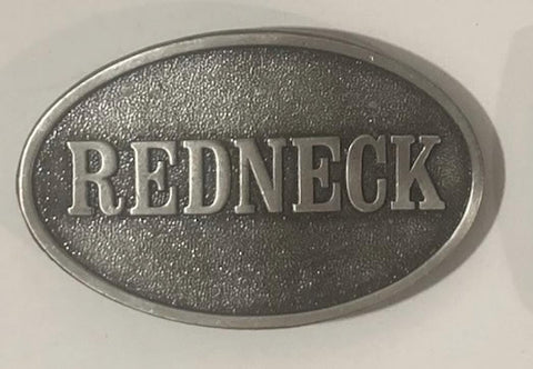 Vintage Metal Belt Buckle, Redneck, Nice Design, Standard Size, Heavy Duty, Quality, Thick Metal, For Belts, Fashion,