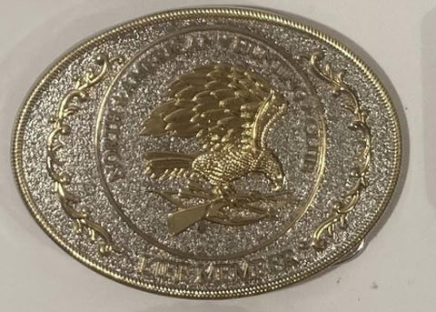 Vintage Metal Belt Buckle, North American Eagle, Nice Design, Standard Size, Heavy Duty, Quality, Thick Metal, For Belts, Fashion,