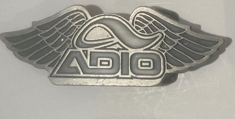 Vintage Metal Belt Buckle, Adio, Nice Design, Standard Size, Heavy Duty, Quality, Thick Metal, For Belts, Fashion,