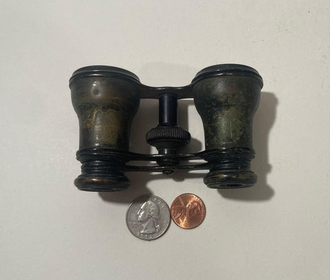 Vintage Set of Brass Opera Glasses, Paris, Very Adjustable, Quality, Binoculars, Bird Watching, Musicals, Sports, Free Shipping in the U.S.