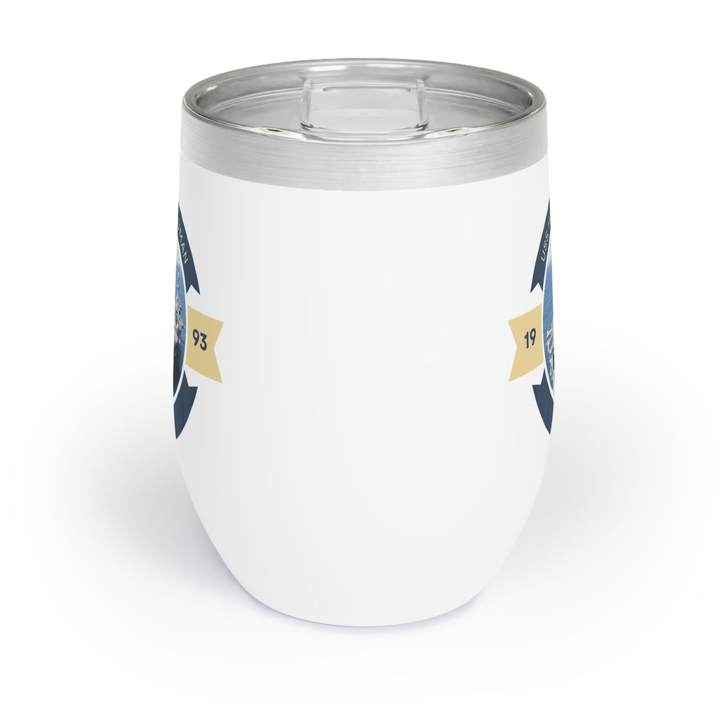 USS Harry S. Truman CVN-75 POD Navy Ship  Chill Wine Tumbler