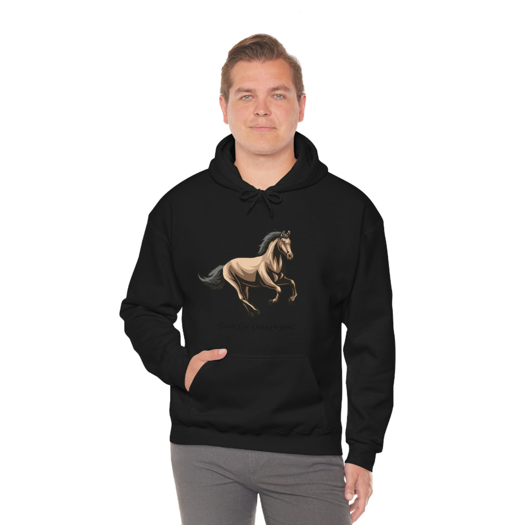 Born to Ride Horse POD Unisex Heavy Blend™ Hooded Sweatshirt