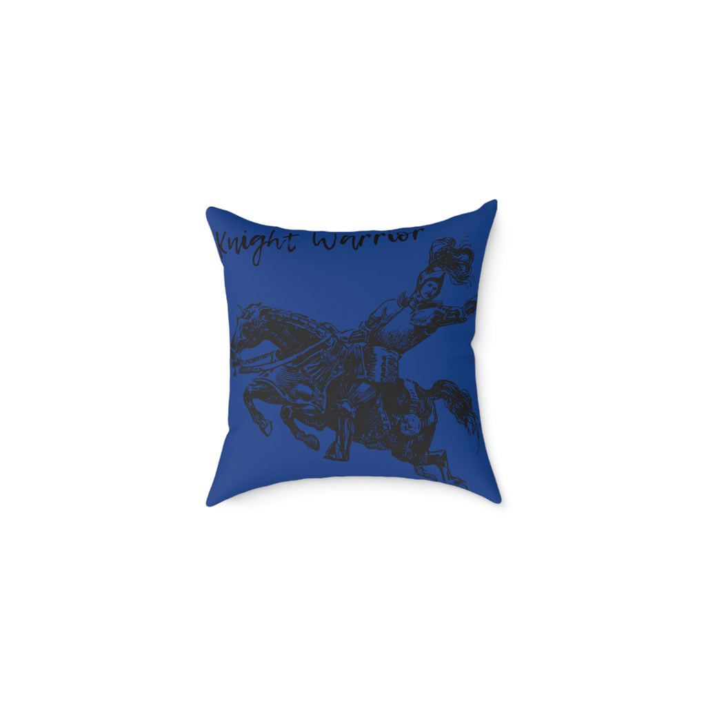 Knight Warrior Horse POD Spun Polyester Pillow