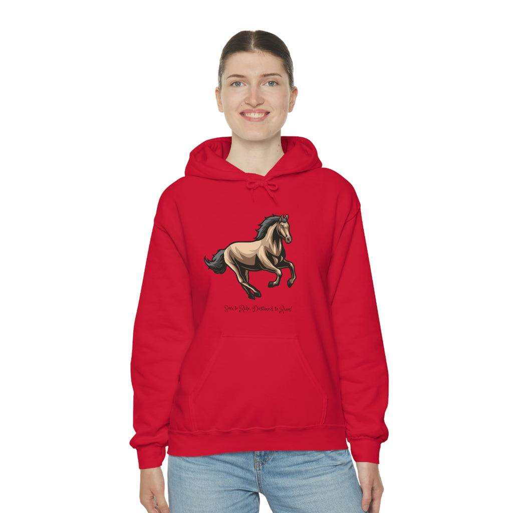 Born to Ride Horse POD Unisex Heavy Blend™ Hooded Sweatshirt