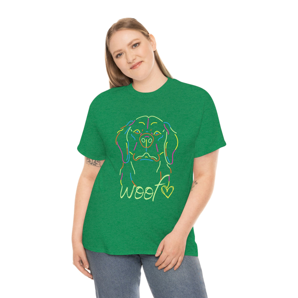 Neon Dog Unisex Heavy Cotton Tee