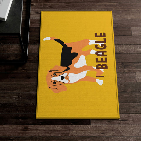 I love my Beagle Dog POD Dornier Rug