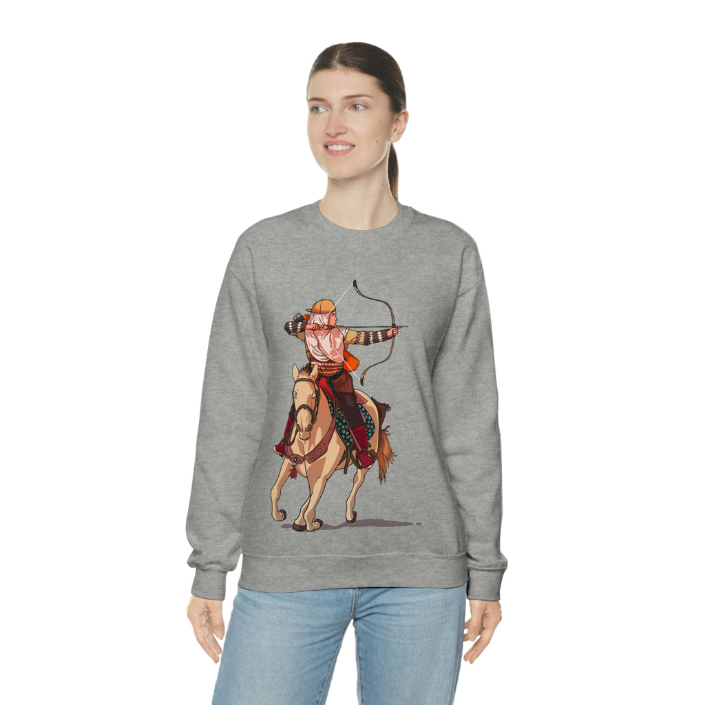 Backriding Horse POD Unisex Heavy Blend™ Crewneck Sweatshirt