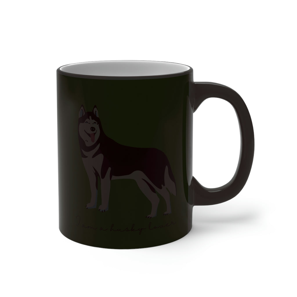 I love my Husky Dog POD Color Changing Mug