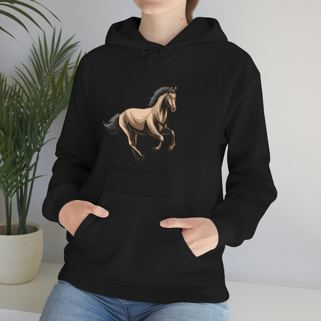 Born to Ride Horse POD Unisex Heavy Blend™ Hooded Sweatshirt