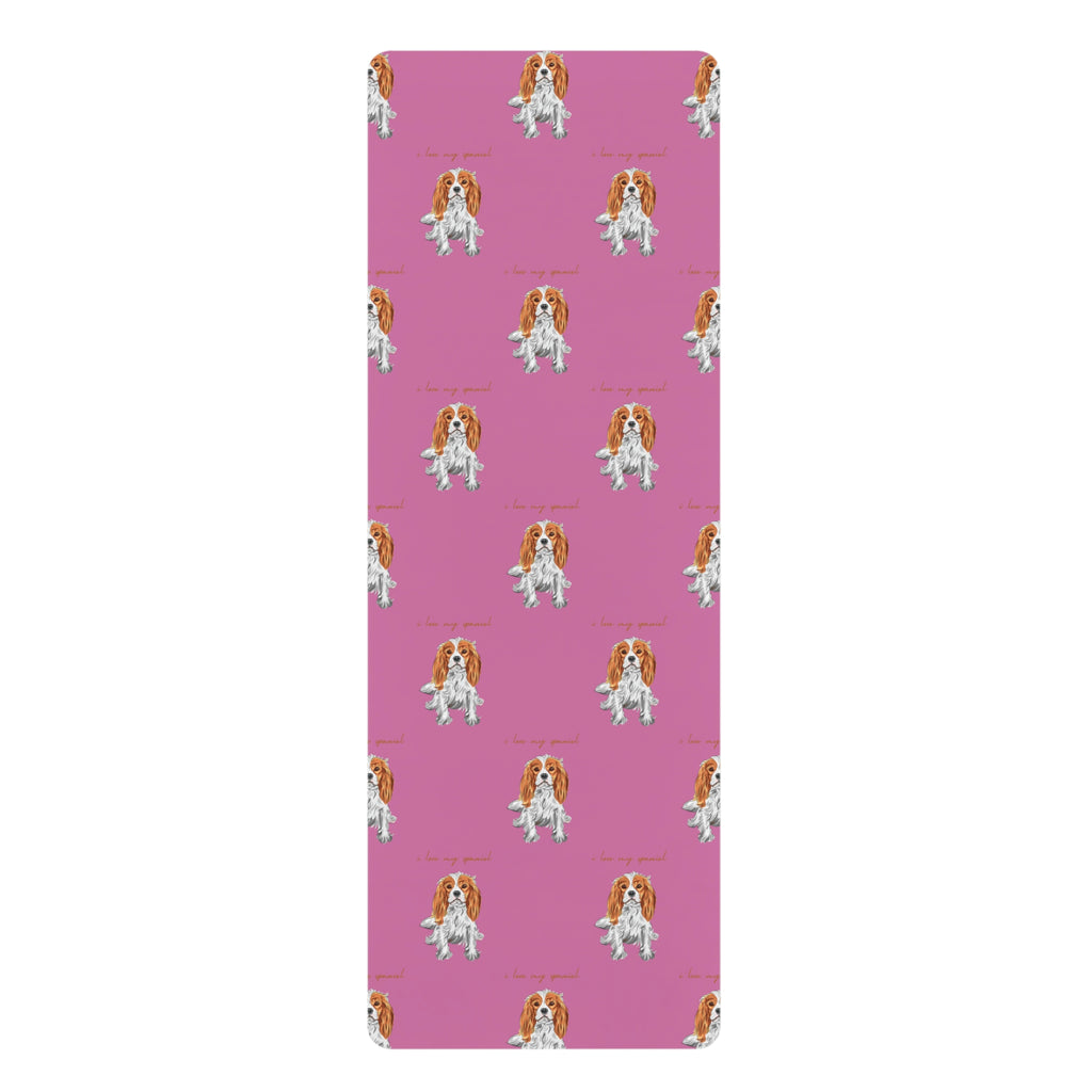 I love my Spaniel Dog POD Rubber Yoga Mat