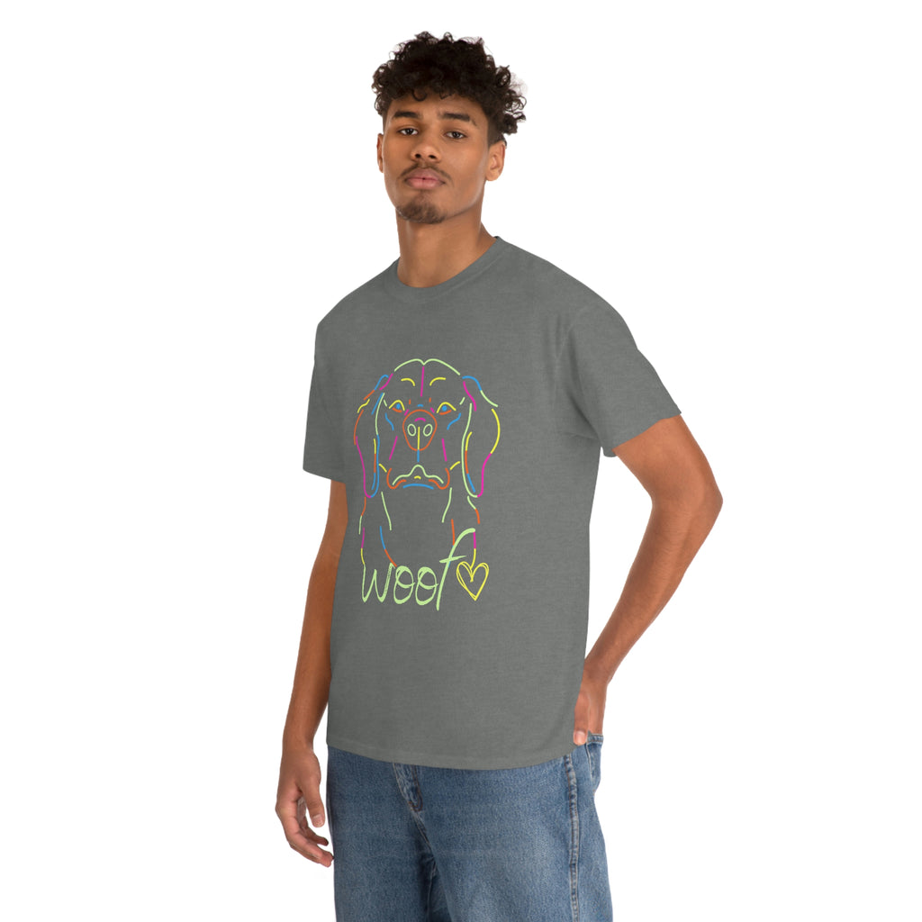Neon Dog Unisex Heavy Cotton Tee
