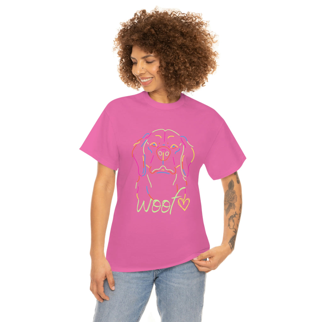 Neon Dog Unisex Heavy Cotton Tee