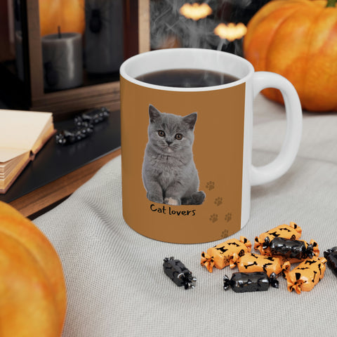 Cat Lovers POD Ceramic Mug 11oz