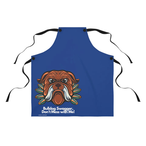 Bulldog Swagger Dog POD = Apron (AOP)