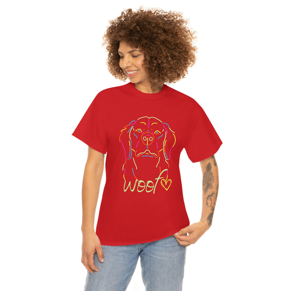 Neon Dog Unisex Heavy Cotton Tee